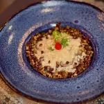 Risoto de Alcatra,gorgonzola e Nozes
