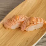 Niguiri Salmon Flambado (4 un)