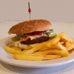 Hamburguesa sencilla