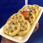 WAFFLE BITES (2 INGREDIENTES)