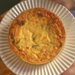 QUICHE DE TOMATE E MANJERICÃO