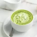 Té matcha latte