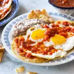 Huevos rancheros c/frijoles