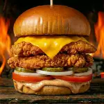 CHICKEN BURGER