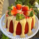 Bolo Vulcão Red Velvet