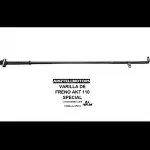 VARILLA DE FRENO TRASERO AKT110 S