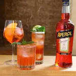 GIN COM APEROL E LARANJA