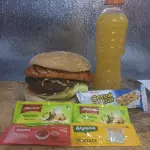Hamburguesa con Ch. Criollo