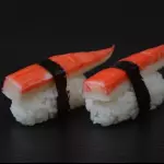 4 peças de Niguiri de Cani