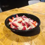 Frutillas con crema