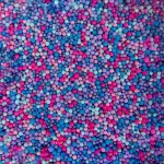 Perlas Azul 2mm Mix mermaid 20 grs