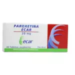 PAROXETINA 20MG CAJA X 30 TABLETAS
