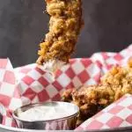 Fingers de pollo con salsa (grandes)
