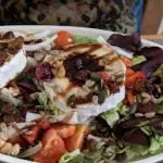 Ensalada de queso de Cabra