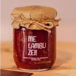 GELEIA DE TOMATE COM MANJERICÃO
