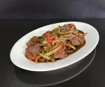 Carne en salsa de ostion