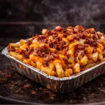 Fritas com Cheddar e Bacon Grande