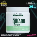 Glatten Máscara Quiabo 500g