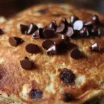 Hot cakes con chispas de chocolate