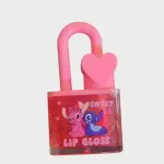 Lip Gloss Stitch e Angel Cadeado
