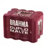 BRAHMA DUPLO MALTE LATA C/12 UND 350ml