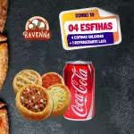 COMBO ESFIHA nº 10 (04 ESFI.+ REFRI)
