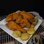 1/2 POLLO APANADO