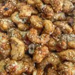 Castanha de caju caramelizada