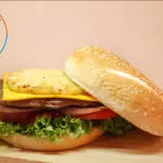 Hamburguesa Piña