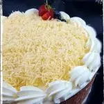 Pastel de 3 leches con queso bola