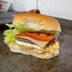 X-Frango com Creem Chesse