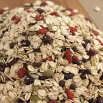 Granola turrón