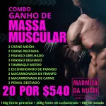 20 marmitas ganho de massa