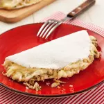 Tapioca de Frango com mussarela