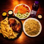 1/2 POLLO MOSTRO + CHICHA