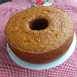 Bolo de cenoura com aveia - Marli