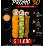 30 Piezas a Elección del Chef 🍣