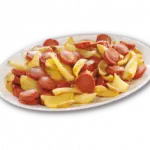 Sencillo Salchipapa