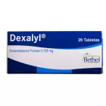 DEXALYL 0.750 MG 20 TABLETAS