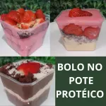 Bolo no Pote PROTÉICO