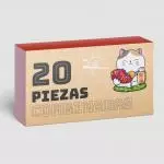 20 piezas de salmón y langostinos