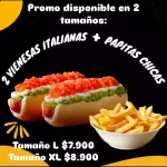 PROMO 2 Vien. XL+ papas