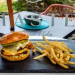 Hamburguesa Pollo Bacon Melt