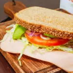 Sandwich de pechuga de pavo