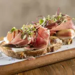 Brusqueta Catupiry c/ Jamon