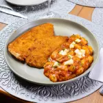 Milanesa con Gnocchi