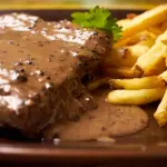Lomo fino a la pimienta