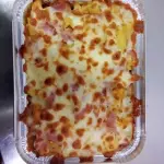Patatas gratinadas con Crispy Chiken