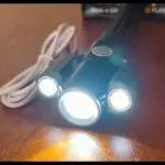 Linterna ciclismo con soporte