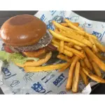 Hamburguesa de la tribu con Papas